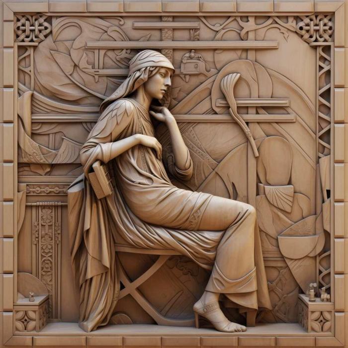 نموذج ثلاثي الأبعاد لآلة CNC 3D Art 